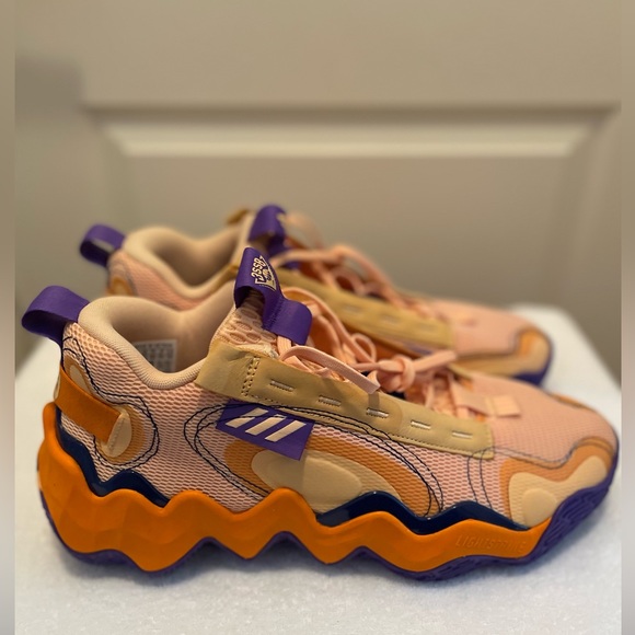 Adidas Exhibit B 3SSB Basketball Sneaker - Men’s Size 12/Women’s Size 13 - Picture 6 of 10